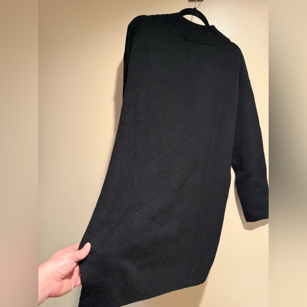 Dries Van Noten Black tunic sweater dress 100% merino wool small - Picture 15 of 15
